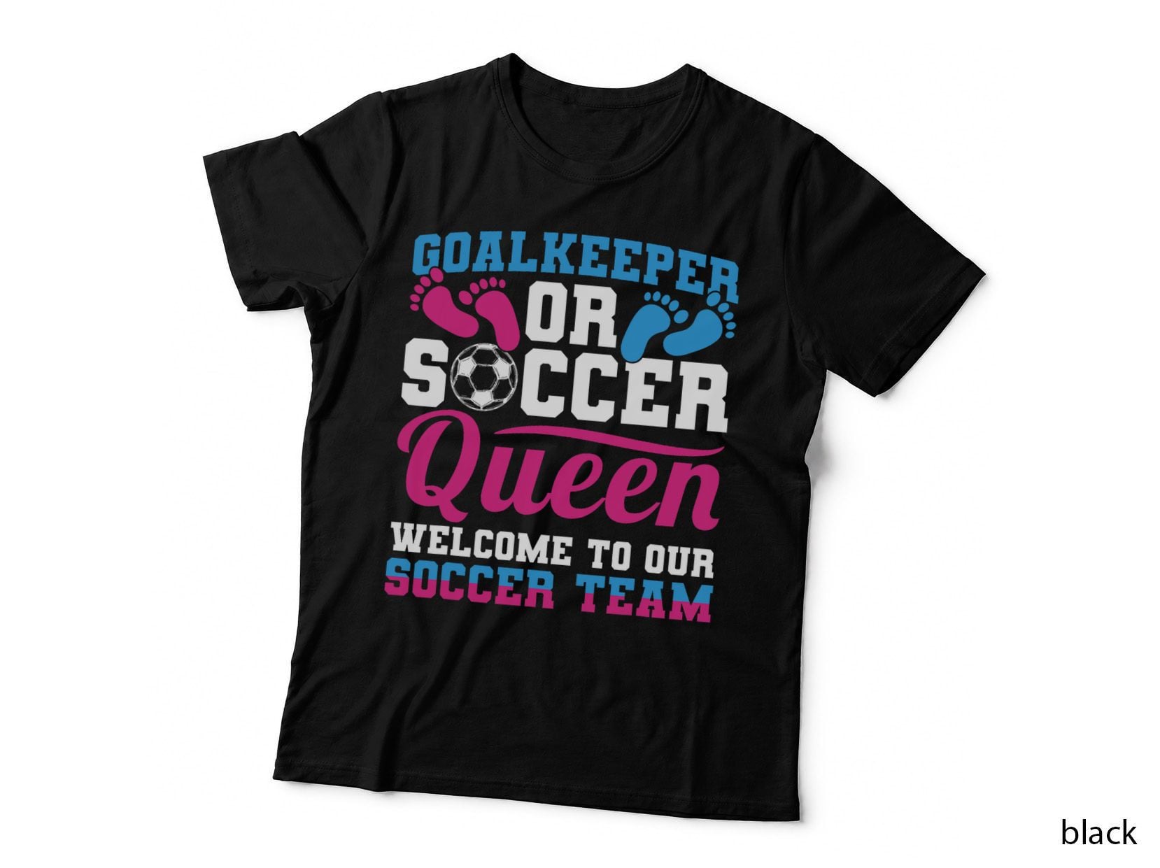 Soccer Themed Gender Reveal Party Design, Gender Reveal Party T-Shirt