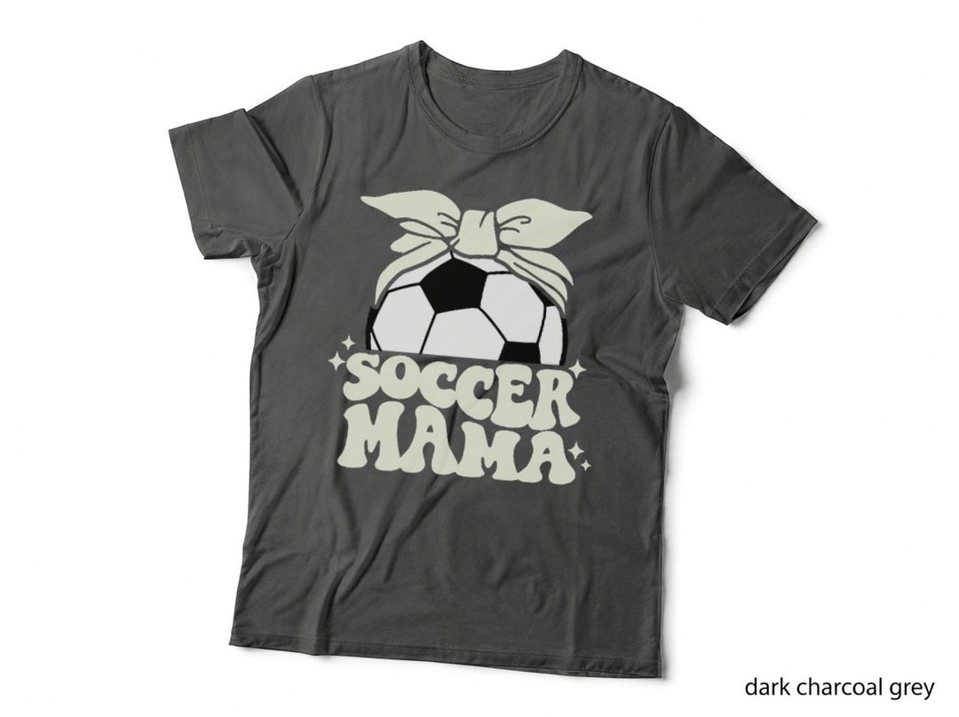 Somebody's Loud Mouth Soccer Mama 2 Sided Game Day T-Shirt
