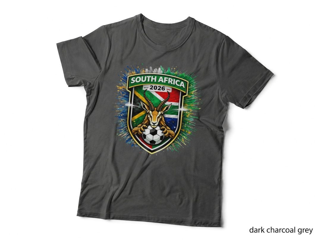 South Africa World Cup 2026 Football T-Shirt, Soccer Fan Gift