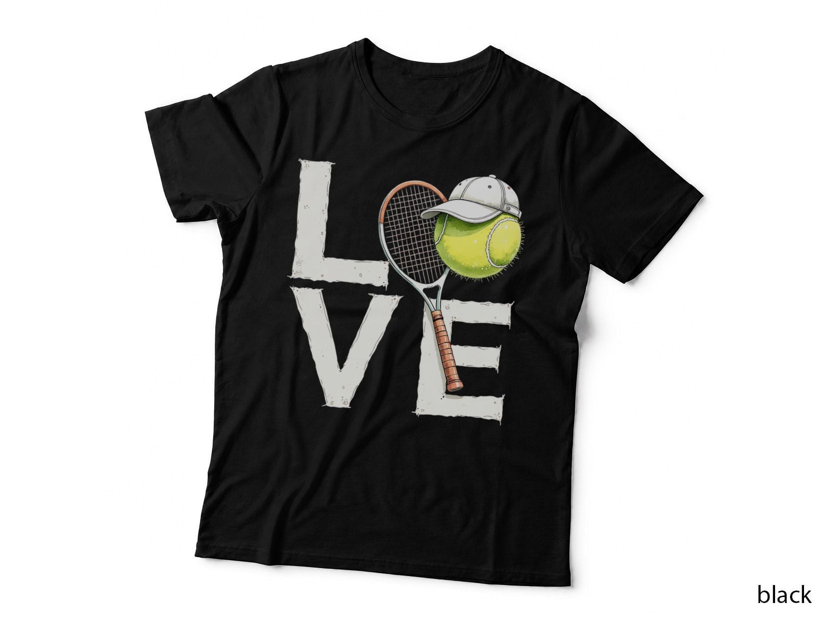 Tennis Love Shirt, Tennis Fan Player Gift Idea Tee, Sports Enthusiast T-Shirt