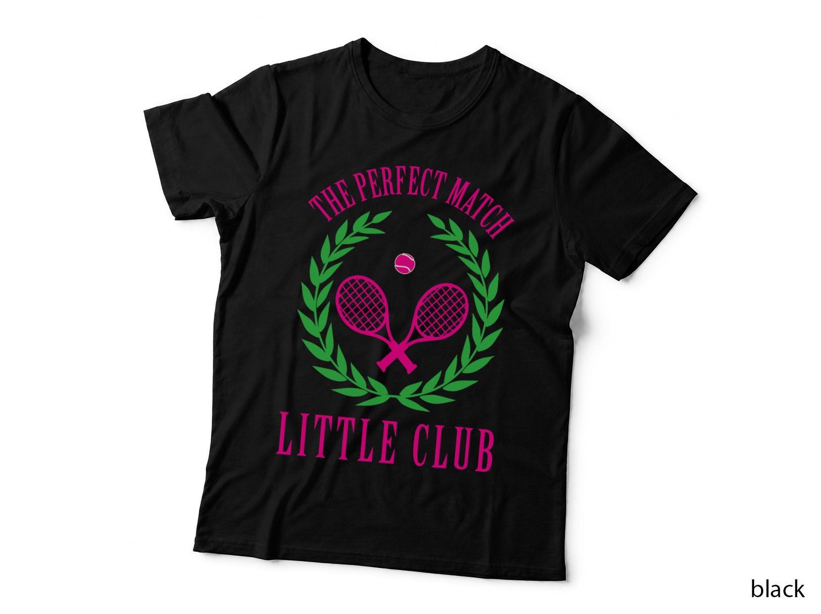 Tennis Match Club Little G Big Sorority Reveal T-Shirt