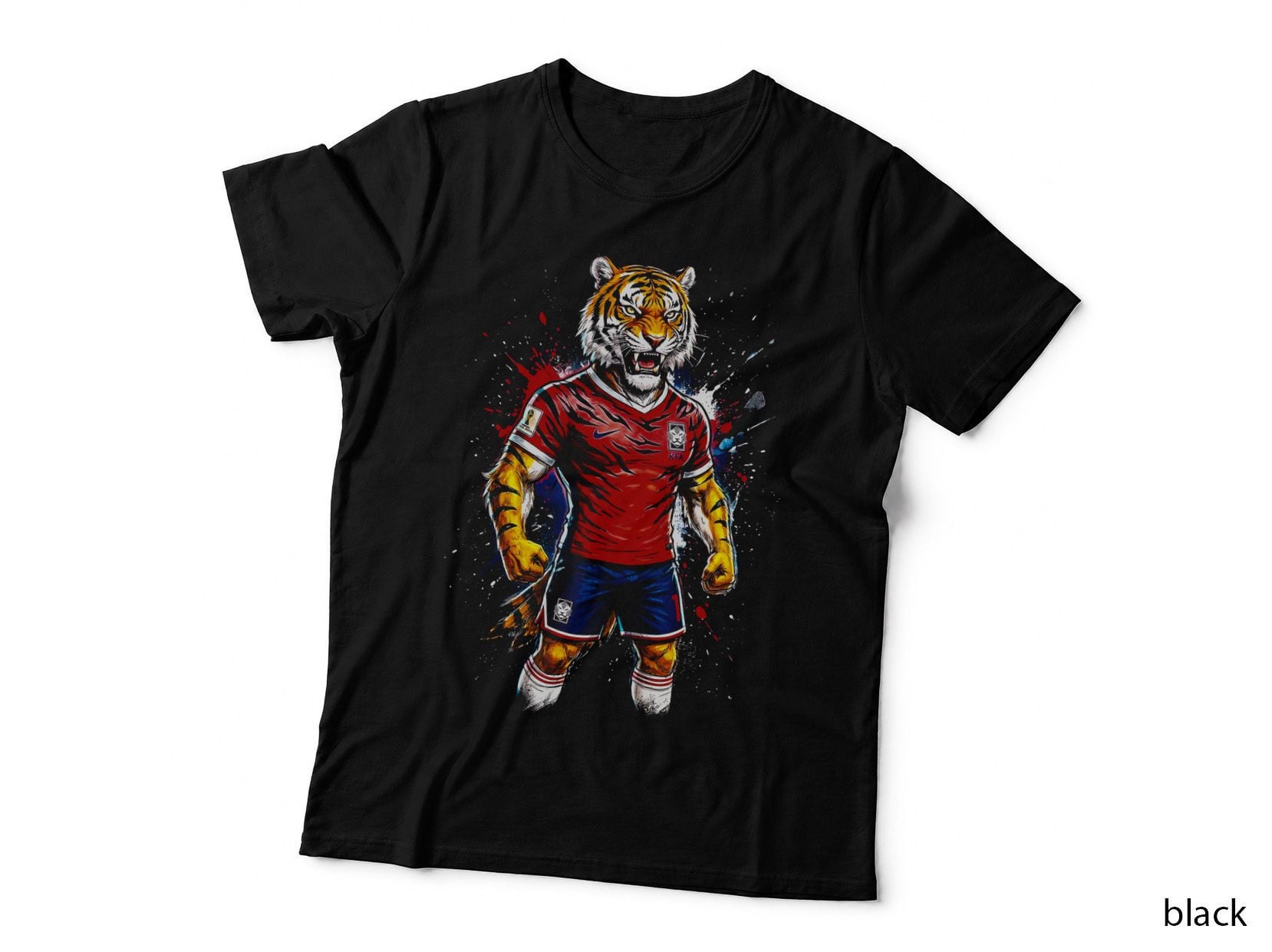 Tiger Football Fan Tee, World Cup 2026, Korea Pride Apparel