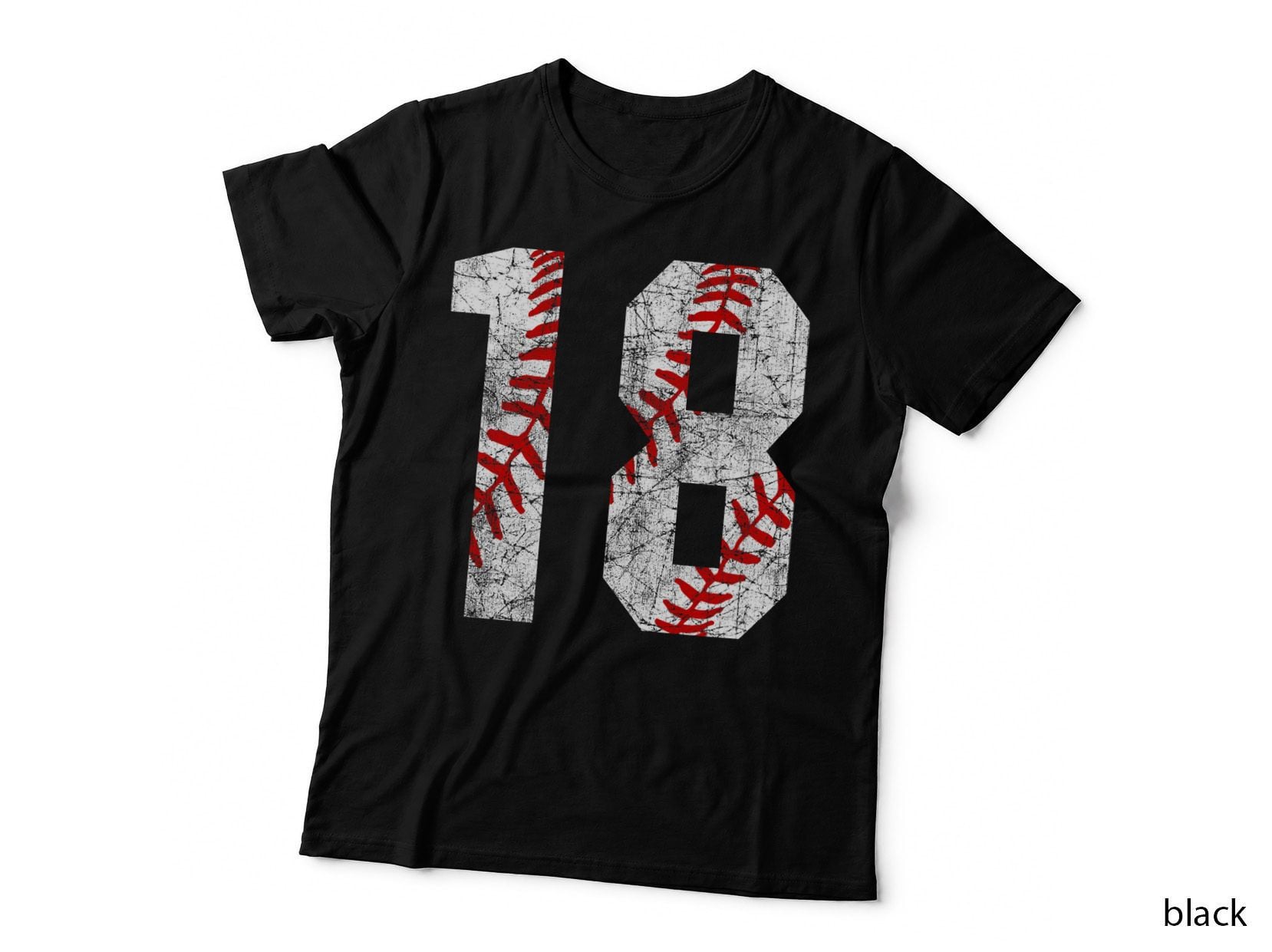Vintage Baseball Mom 18 Jersey Baseball Favorite Player T-Shirt