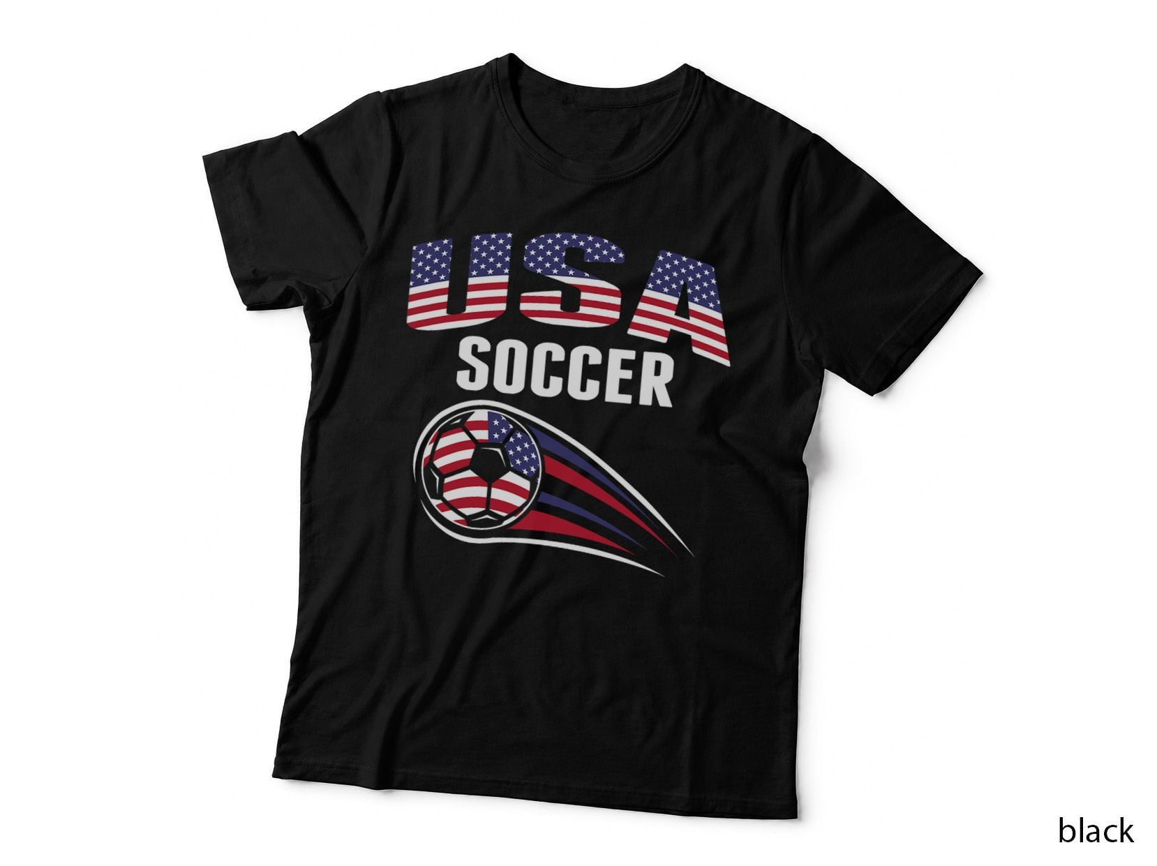 America Soccer Fans Jersey - United States Football Lovers T-Shirt