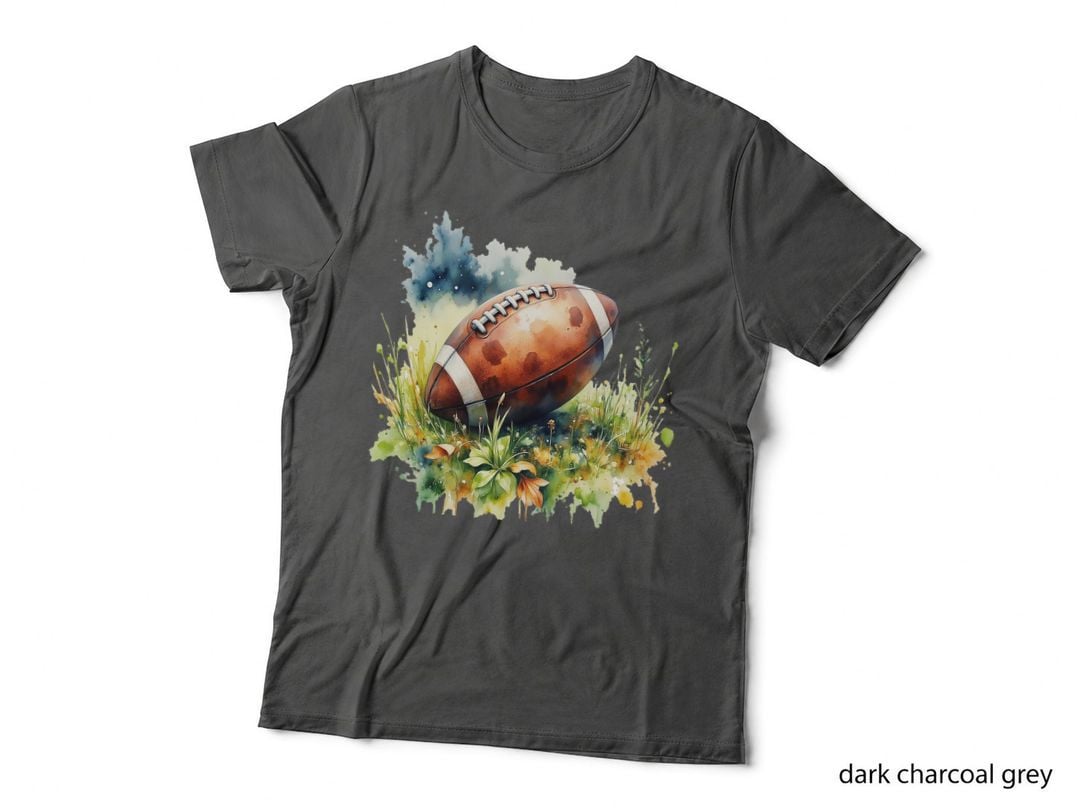 American Football Ball Field Sports Artwork T-Shirt