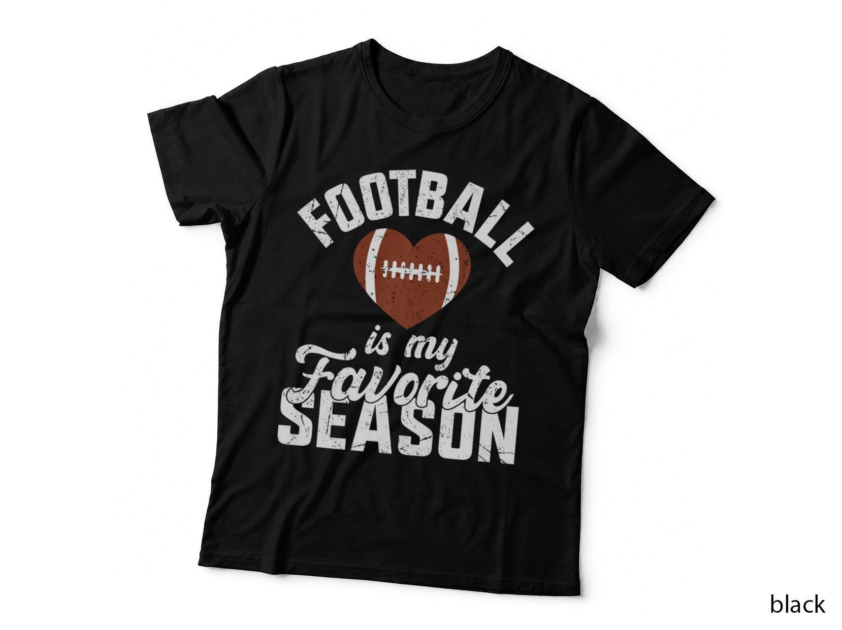 American Football Is My Favorite Season Vintage Fan Sports Gift T-Shirt