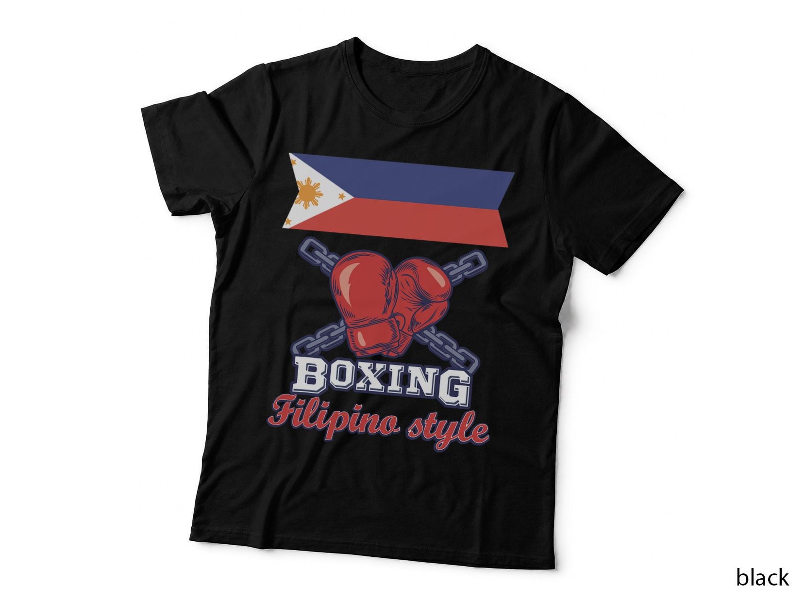 Boxing Filipino Style Boxer Martial Arts T-Shirt
