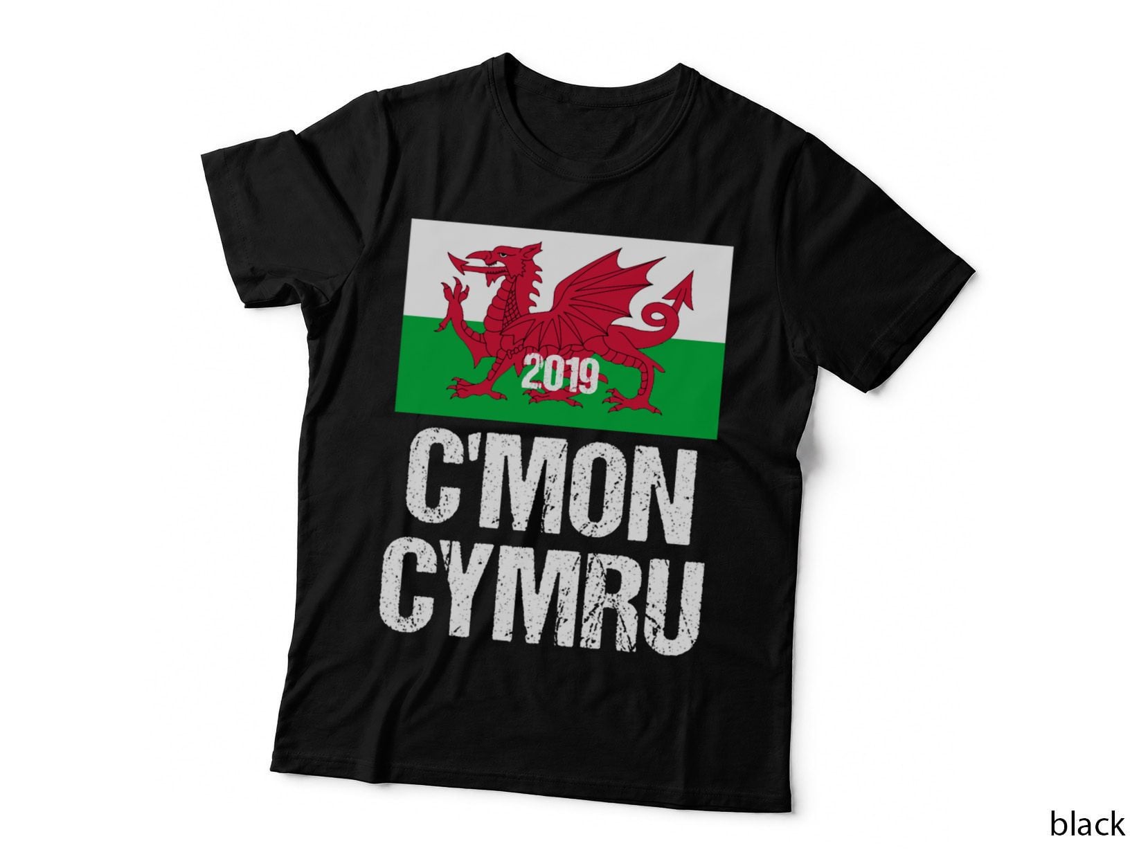 C'mon Cymru, Wales World Rugby Team 2019 Essential T-Shirt