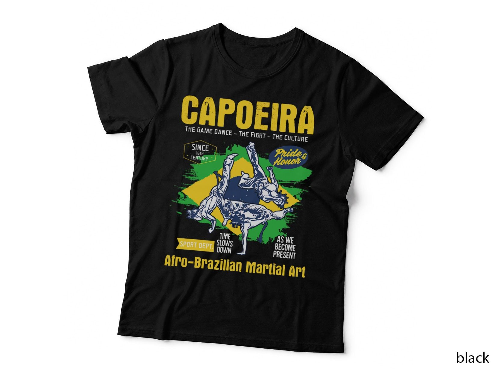 Capoeira - Brazilian Martial Arts Kickboxer Fighter Boxing T-Shirt