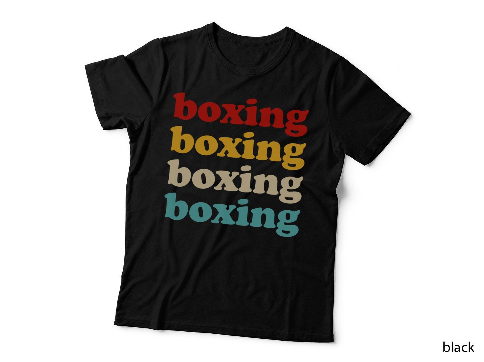 Classic Boxing Themed Boxer Design Retro Boxing T-Shirt