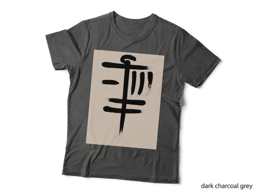 Disc Golf Basket Frolf Player Golfer Japanese Kanji Symbol T-Shirt