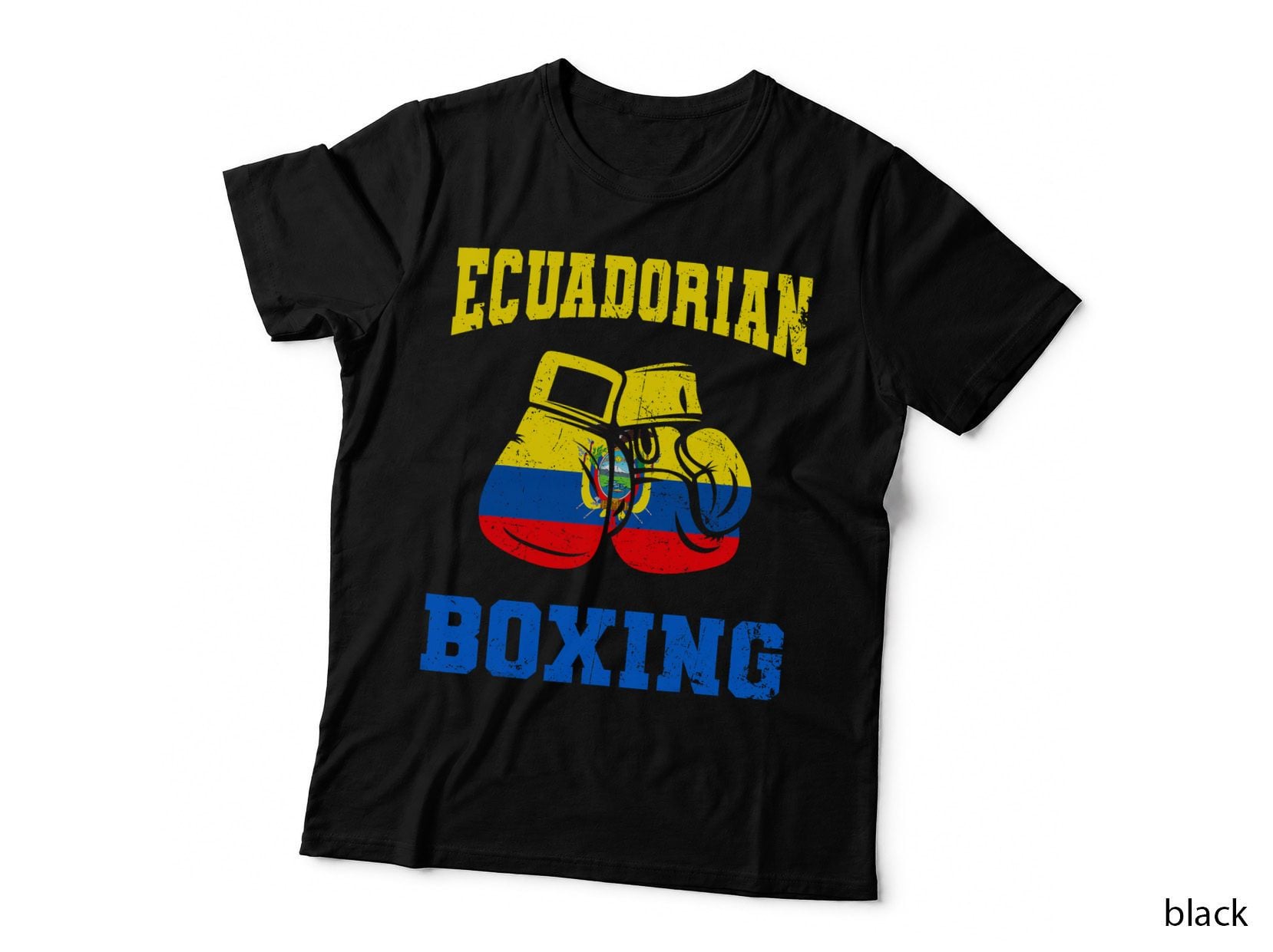 Ecuadorian Boxing Gloves Ecuador Pride Boxing Mens Boys Kids T-Shirt