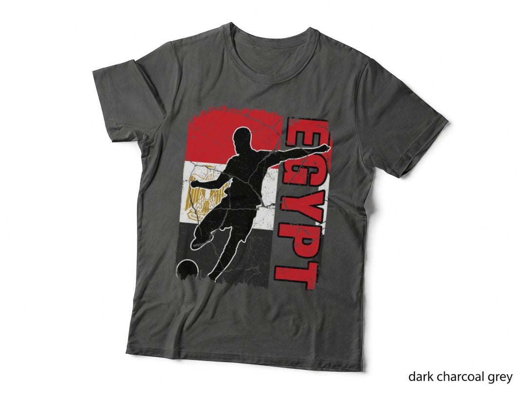 Egypt Soccer Team Egyptian Flag Jersey Football Fans T-Shirt