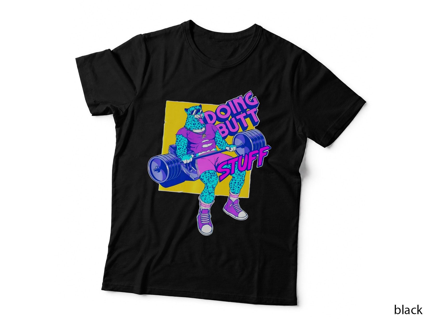 Funny Doing Stuff Workout Bodybuilding Fitness Gym Muscle Gift T-Shirt