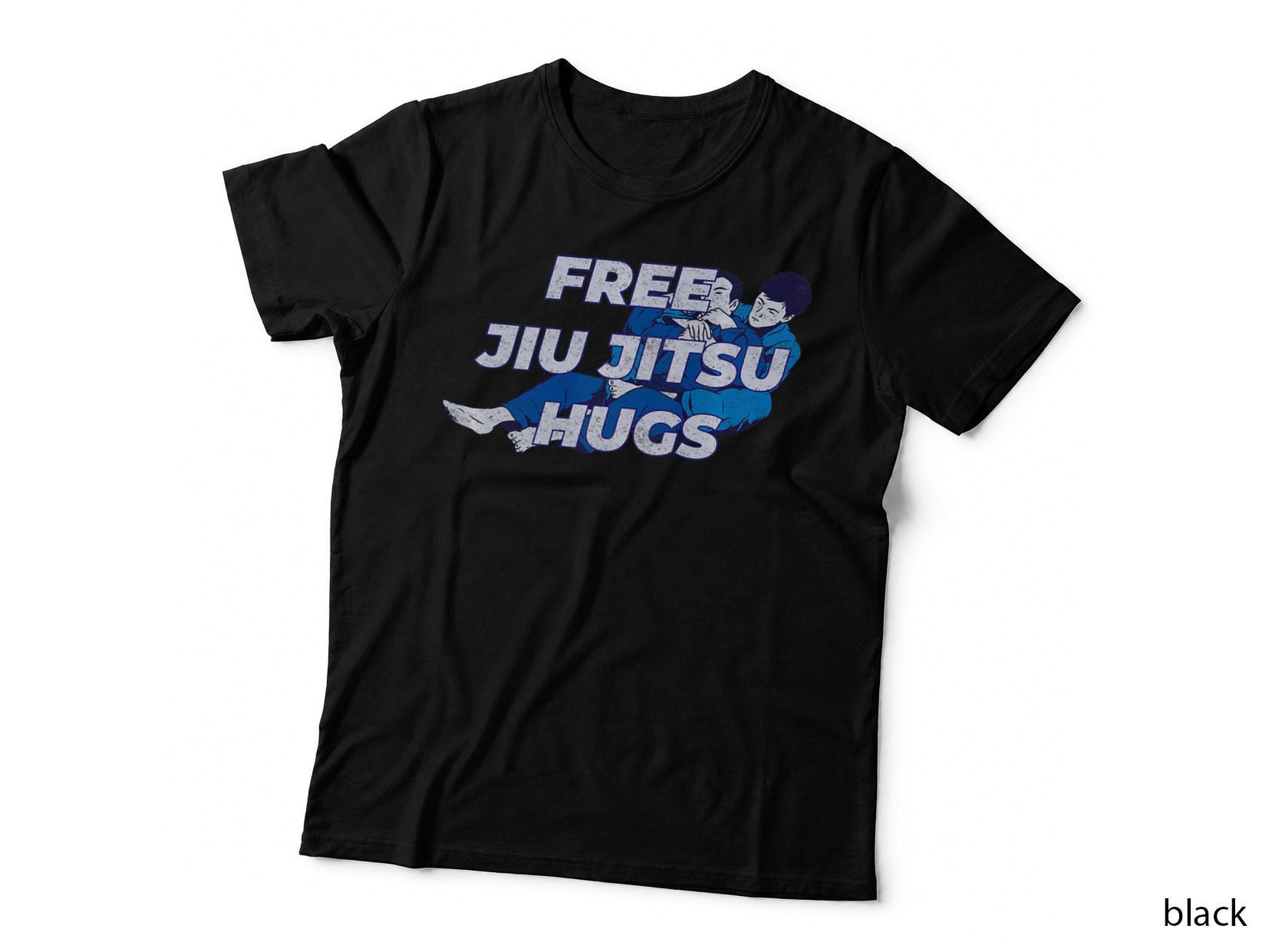Funny Free Hugs Jiu Jitsu Design for Martial Arts Fighter Humor Gift T-Shirt
