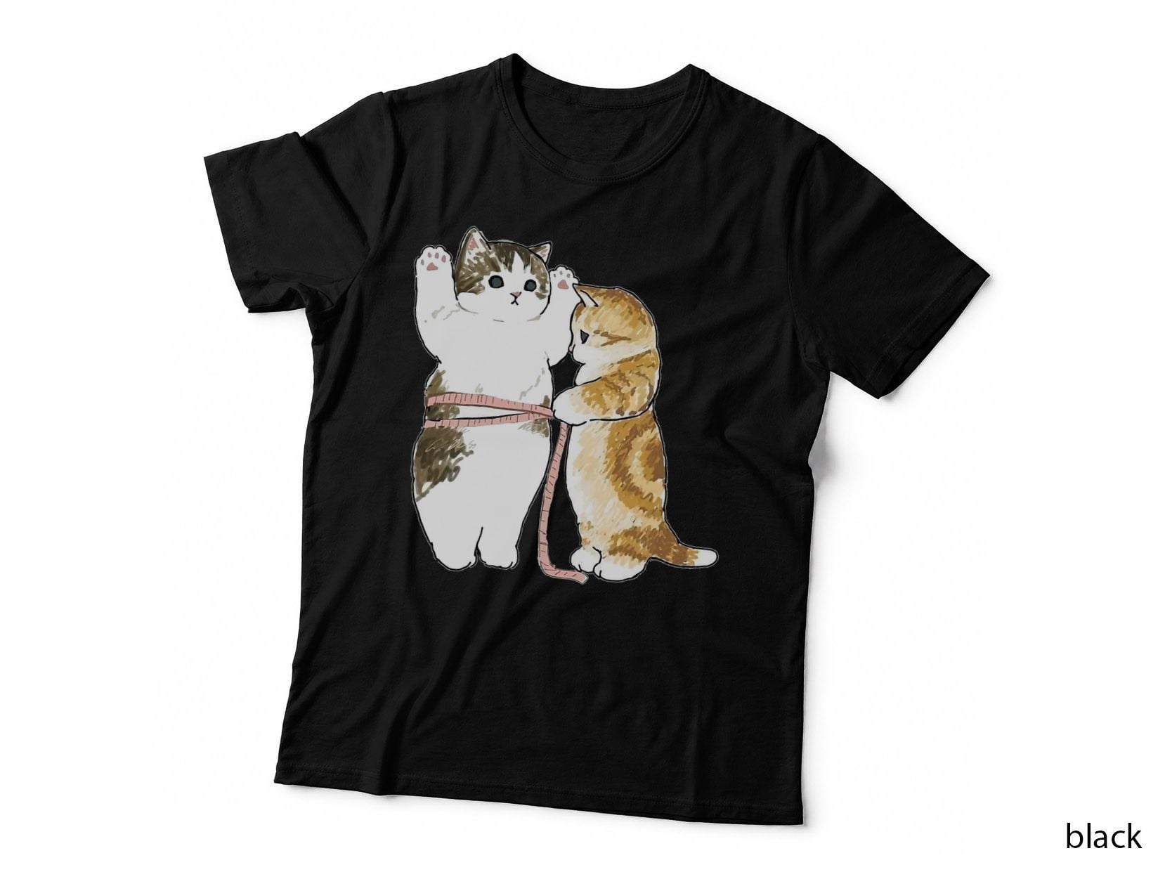 Gym Cat Diet Fitness Lifting Weights Funny Cat T-Shirt