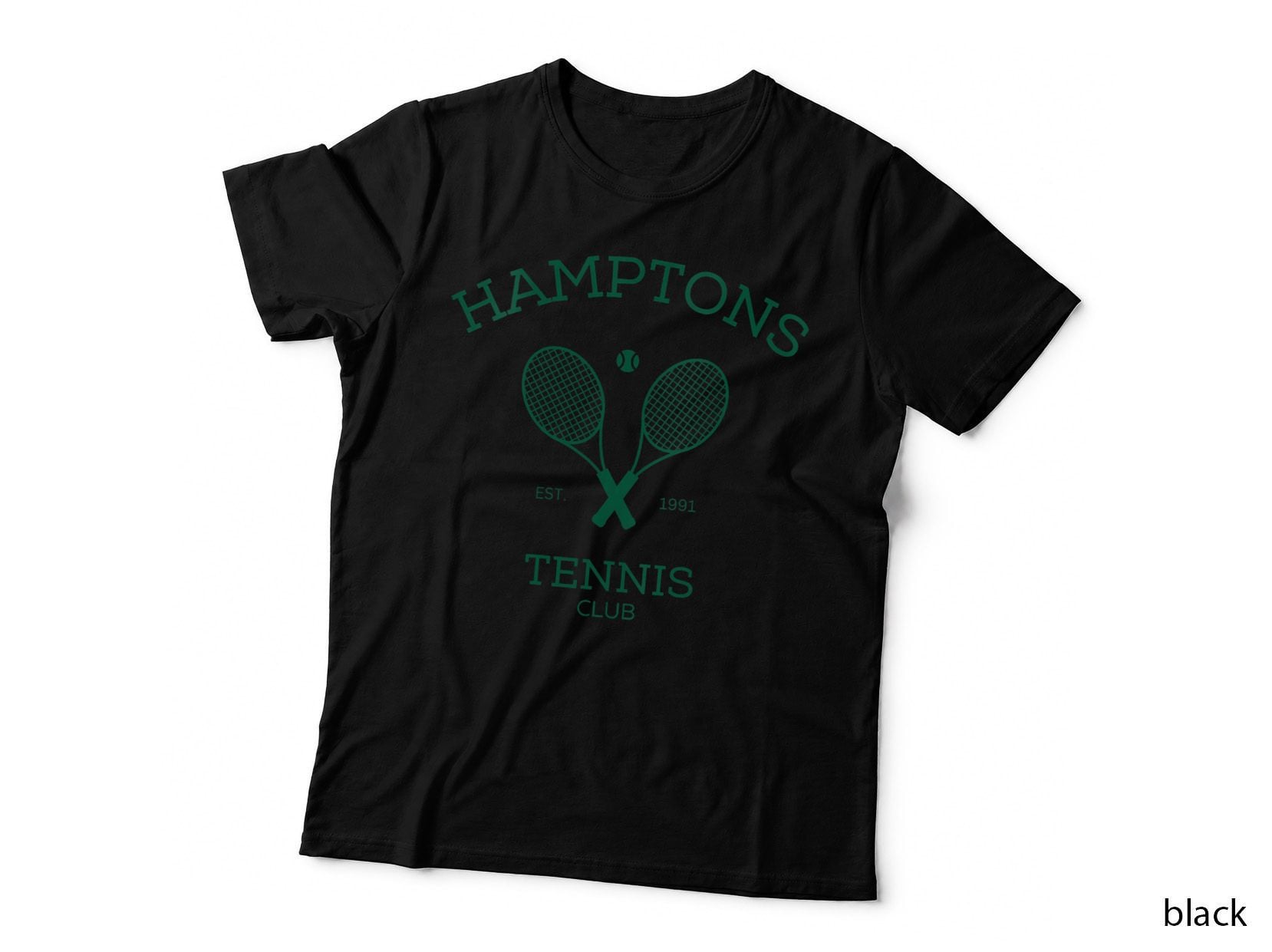 Hamptons New York Preppy Tennis Club Sports Gift T-Shirt