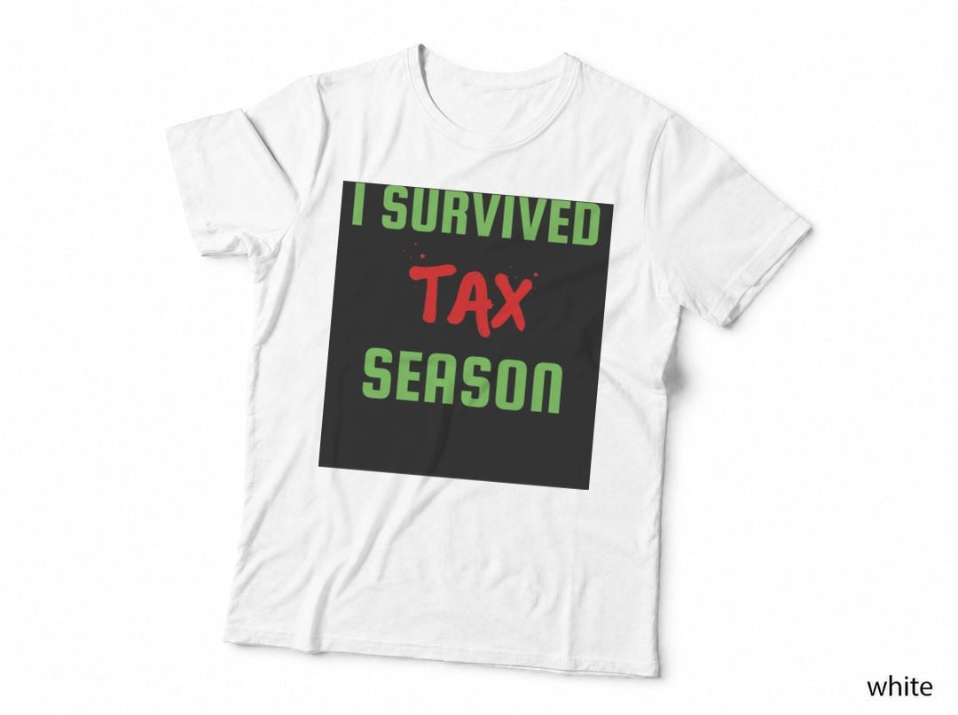 I Survived Tax Season Baseball ¾ Sleeve T-Shirt