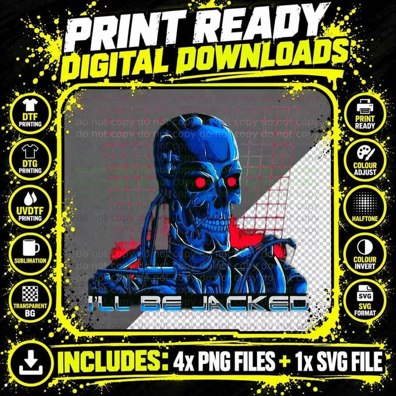 I'll Be Jacked Gym Weightlifting Bodybuilding Fitness Png SVG Digital Bundle