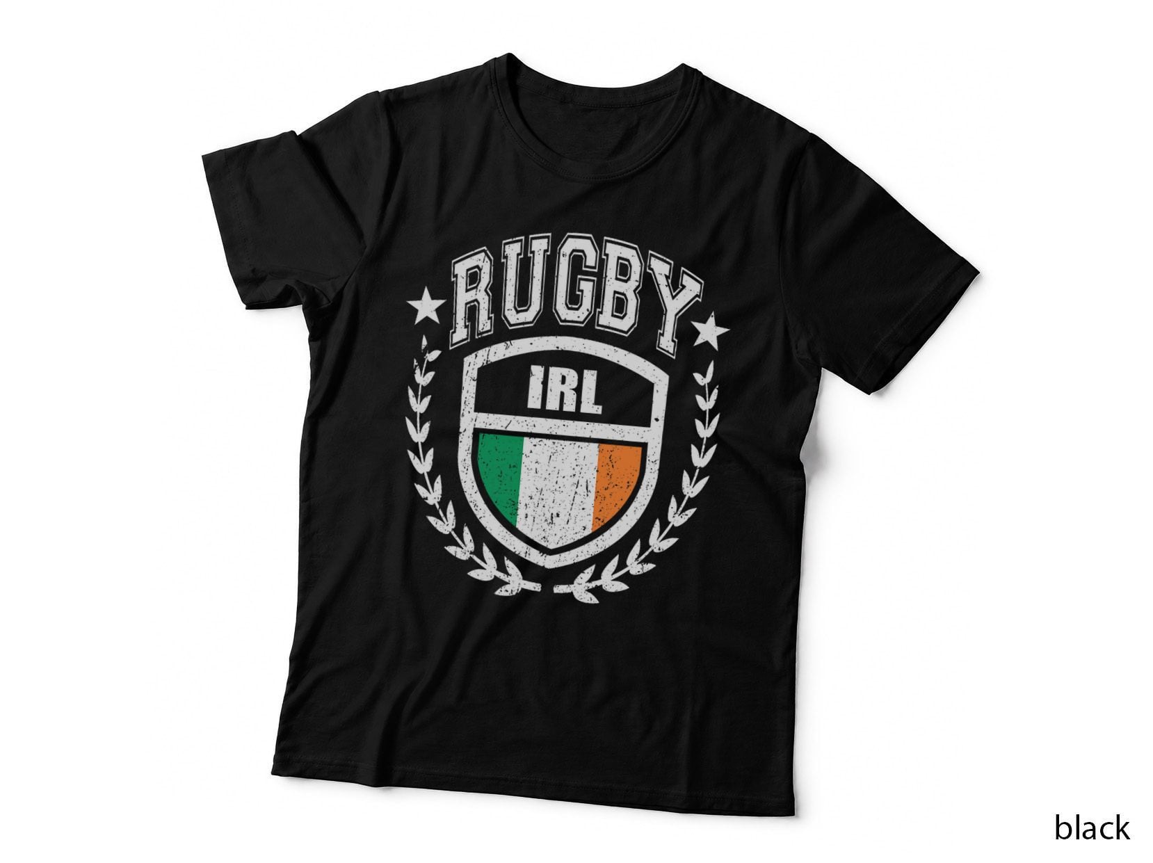 Ireland Rugby Equipment Irish Flag Vintage Sports T-Shirt
