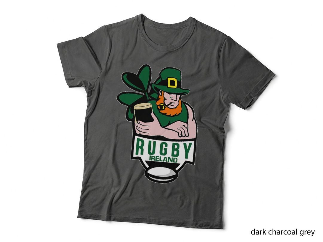 Ireland Shamrock Rugby Six Nations Team T-Shirt