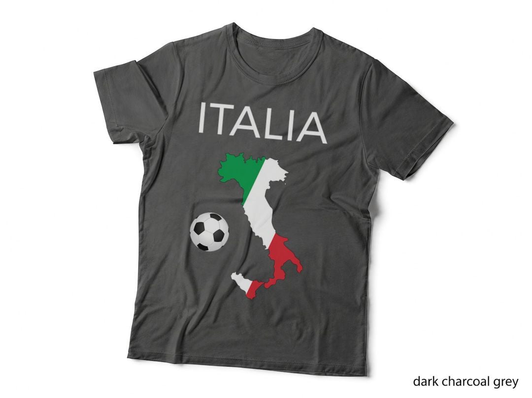 Italy Soccer Forza Azzurri Italian Italia T-Shirt