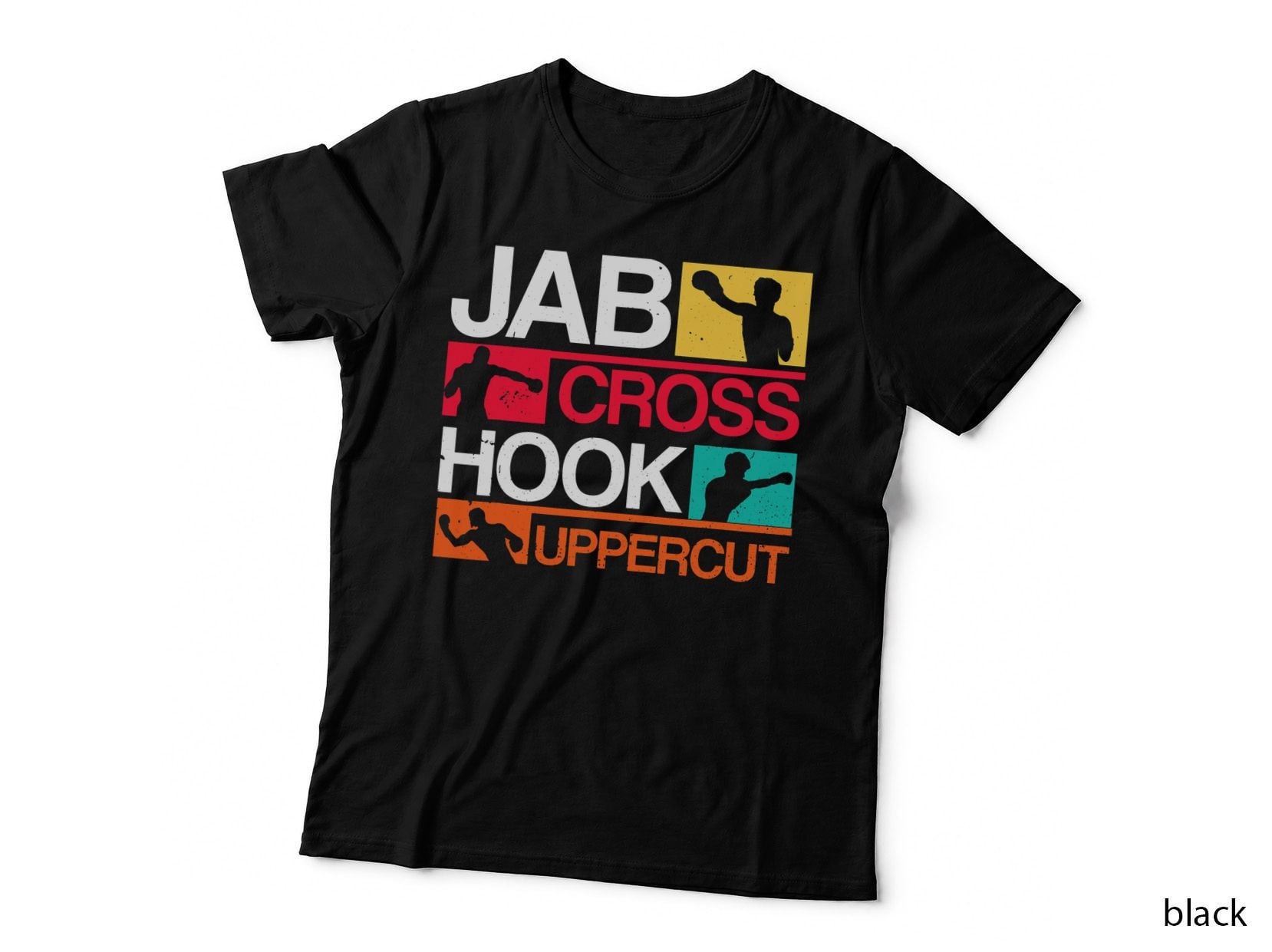 Jab Cross Hook Uppercut Boxer - Boxing T-Shirt