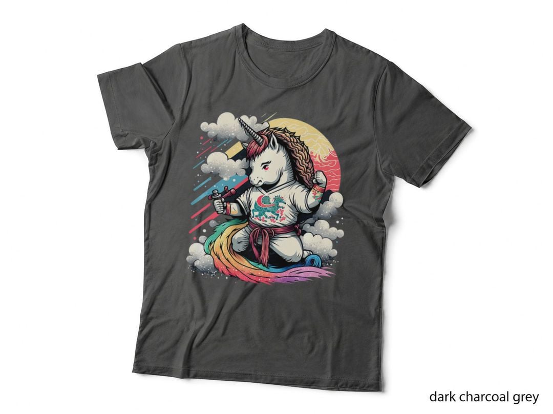 Jiu Jitsu Brazilian Martial Arts Unicorn Fighter Gift T-Shirt