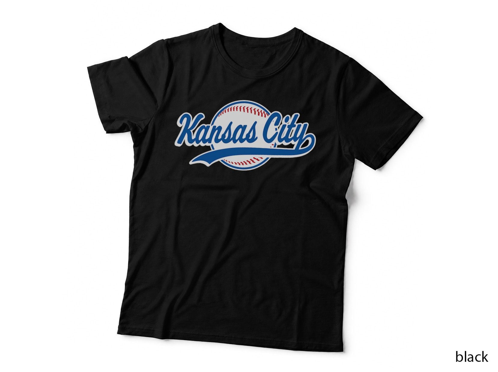 Kansas City T-Shirt Vintage Baseball Throwback KC Retro Tee