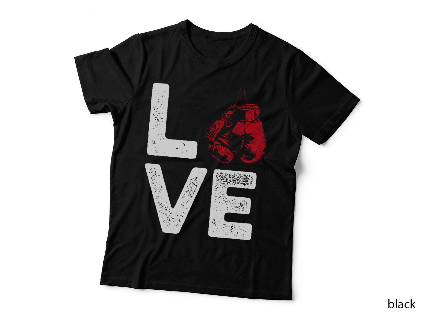 Kickboxing Love Kick Boxing Workout T-Shirt