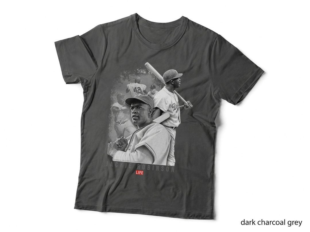 LIFE Picture Collection Jackie Robinson 03 Baseball T-Shirt