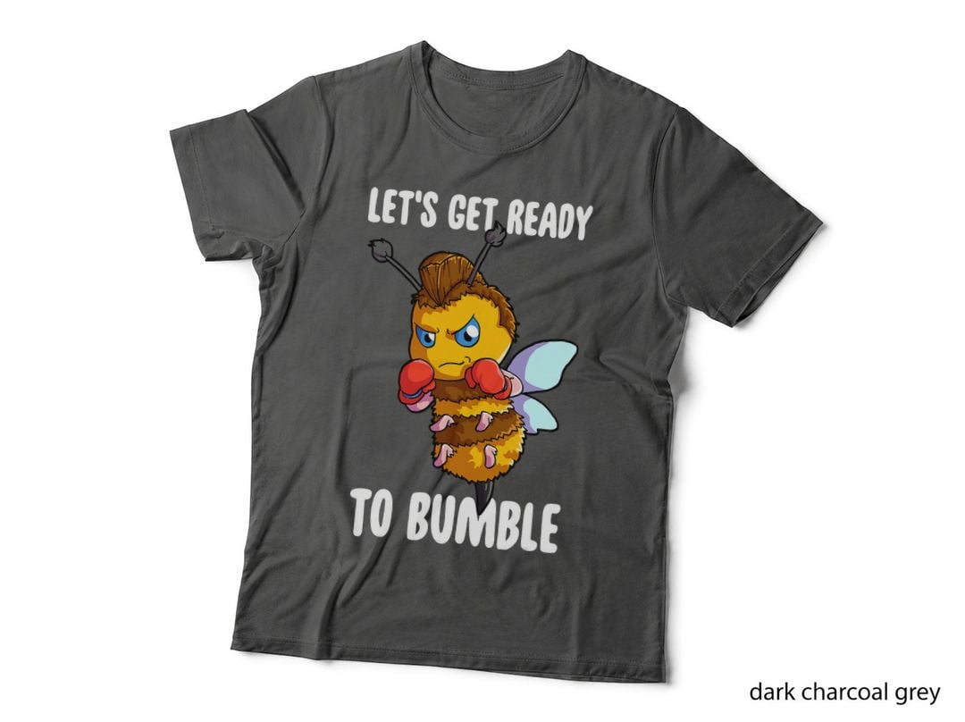 Let's Get Ready to Bumble Funny Bee Rumble Humor Boxing T-Shirt