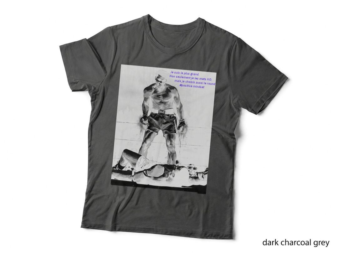 Muhammad Ali Classic T-Shirt, Boxing Legend, Positive Mindset