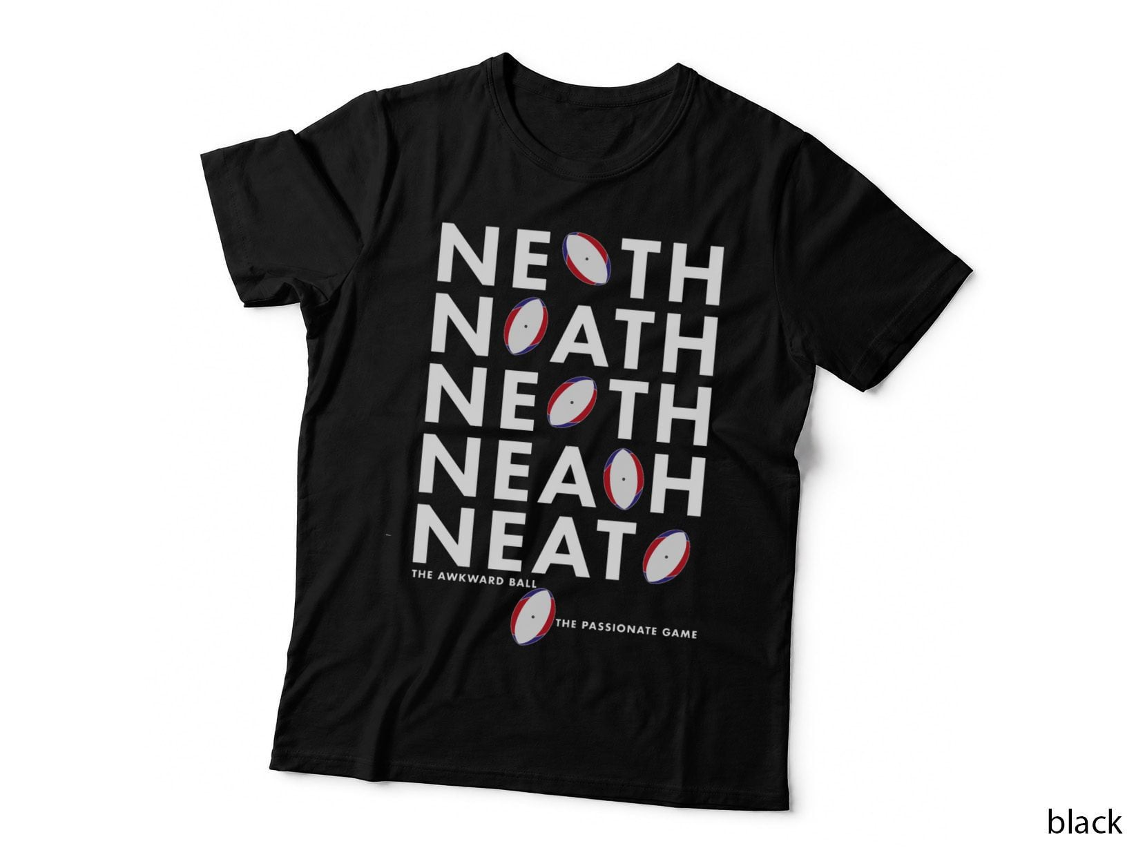 Neath Rugby the Passionate Game the Awkward Bounce Classic T-Shirt