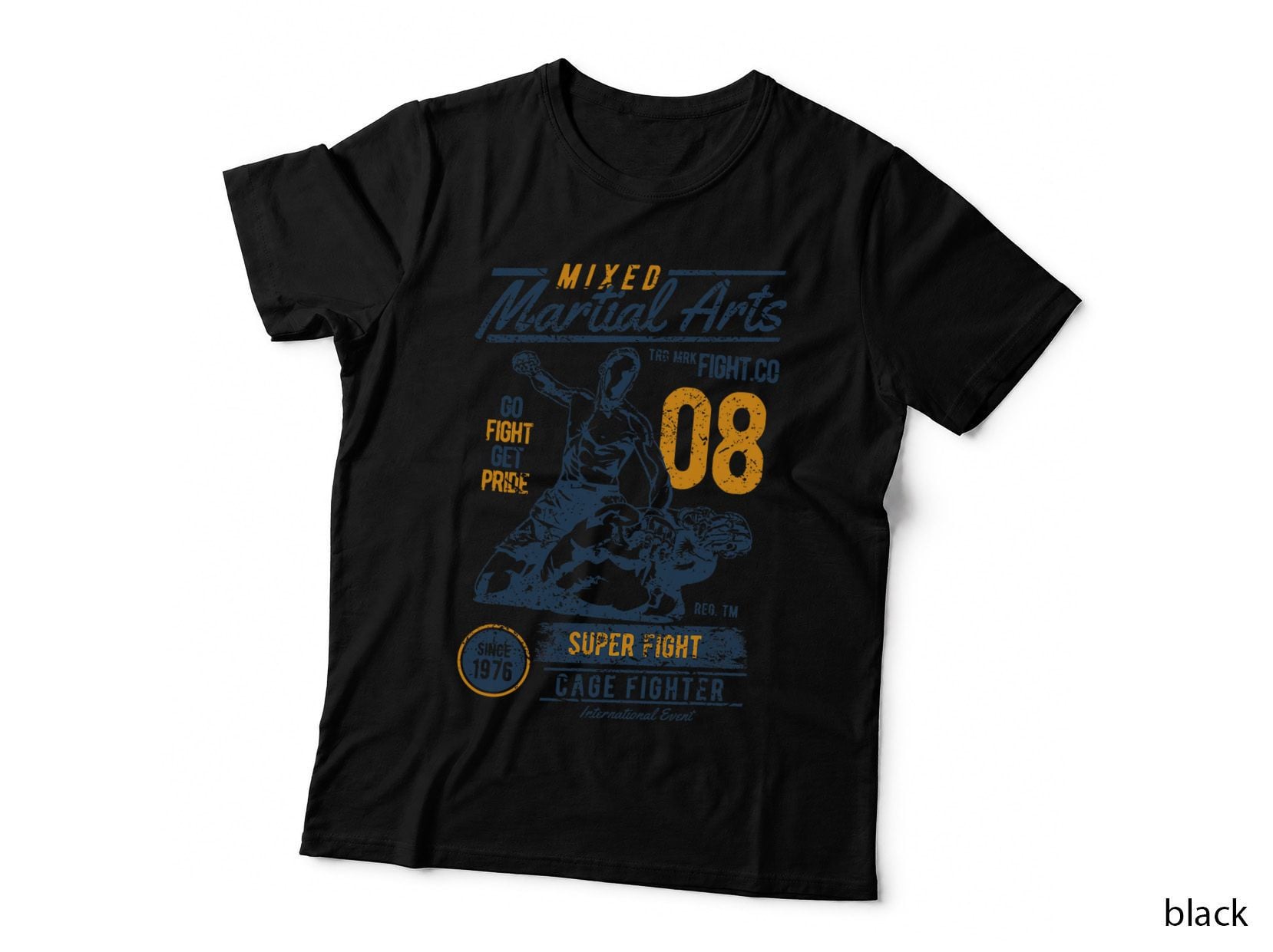 Retro Mixed Martial Arts Outfit MMA T-Shirt