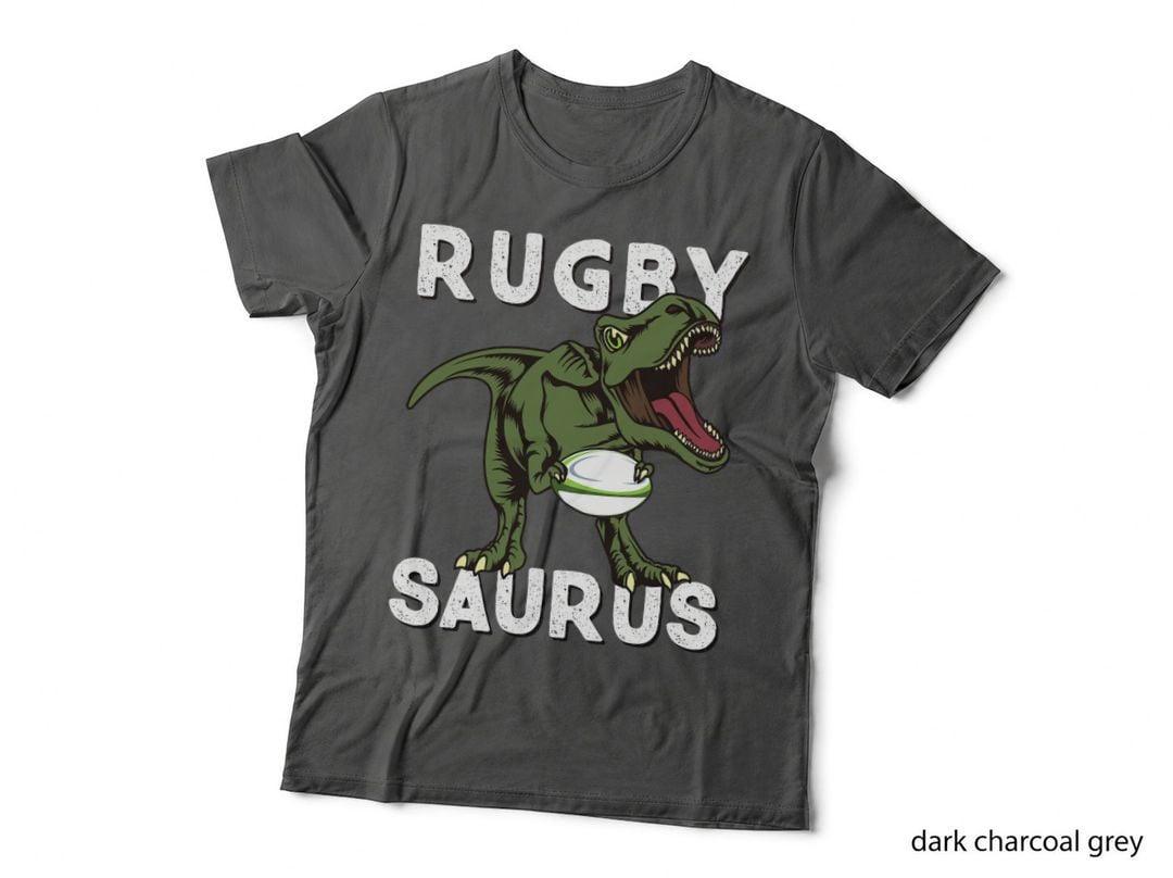 Rugby Dinosaur Rugbysaurus Rugby Fan Gift T-Shirt