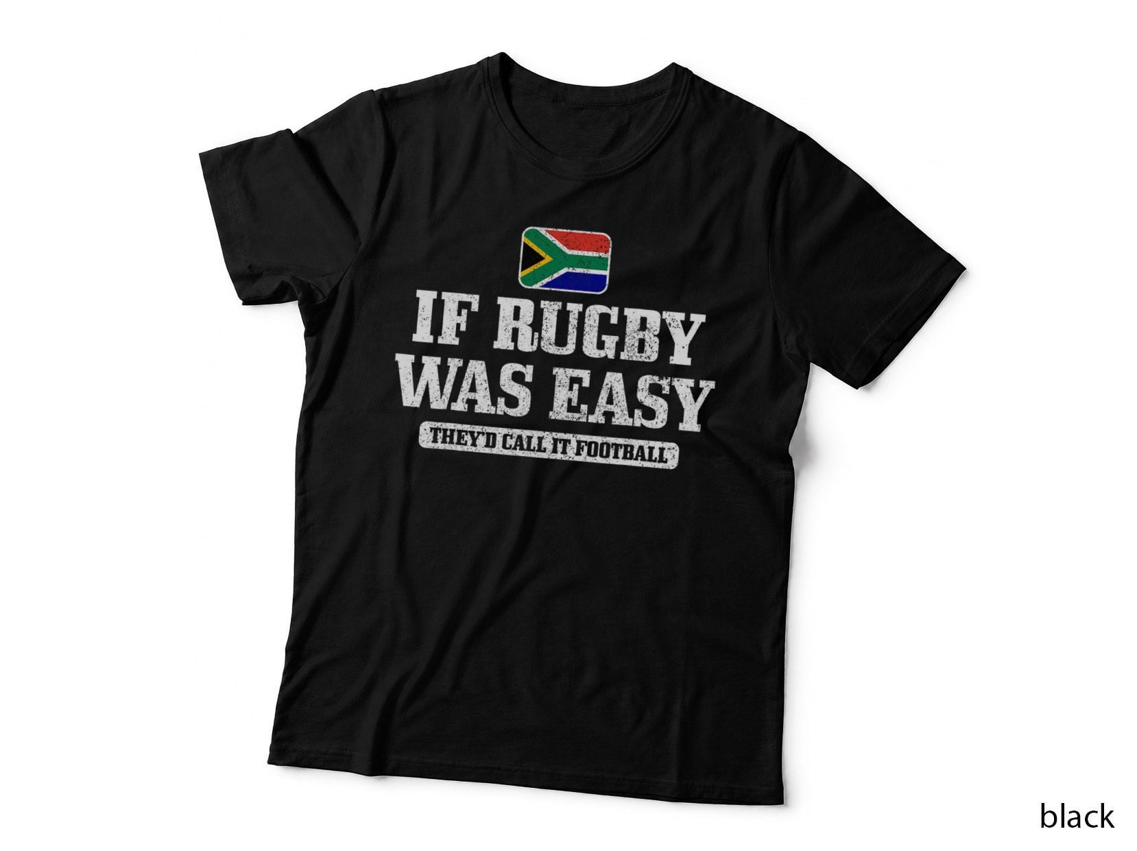 South Africa If Rugby Was Simple, Would It Hot Football T-Shirt