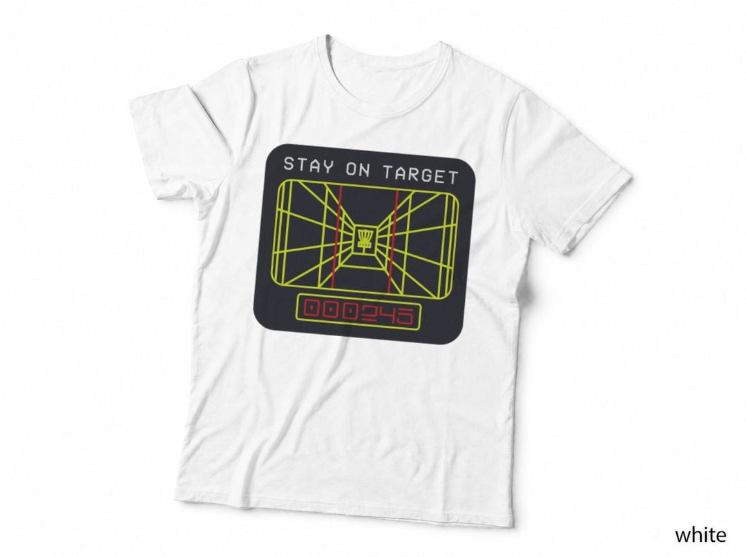 Stay on Target - Disc Golf T-Shirt