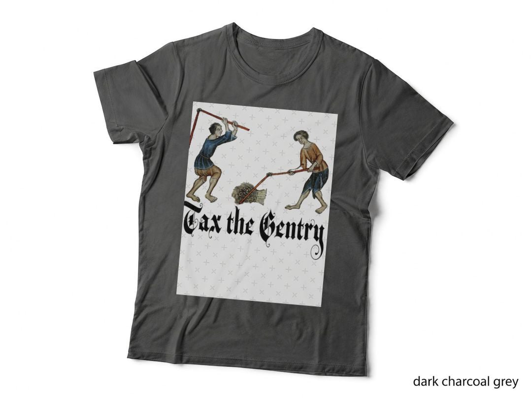 Tax the Gentry Baseball ¾ Sleeve T-Shirt