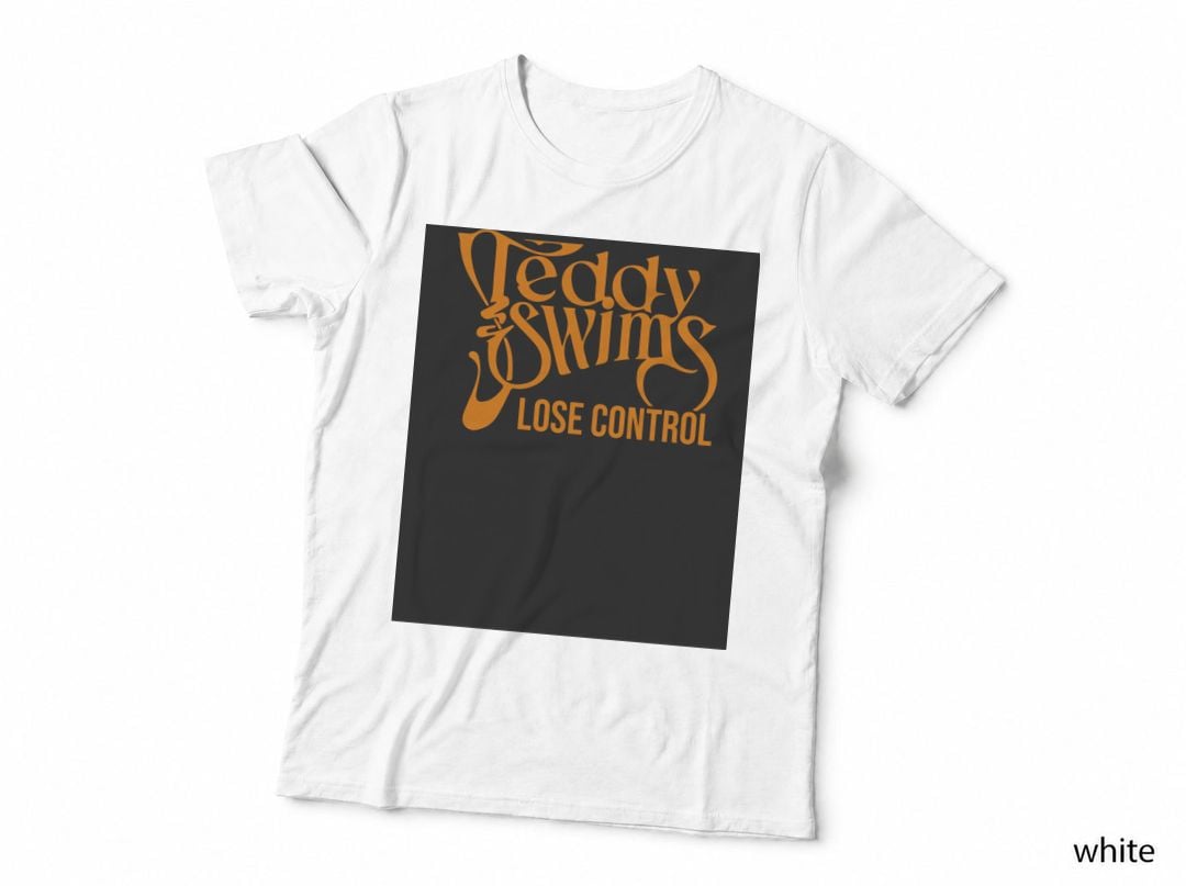 Teddy Swims Lose Control Baseball ¾ Sleeve T-Shirt