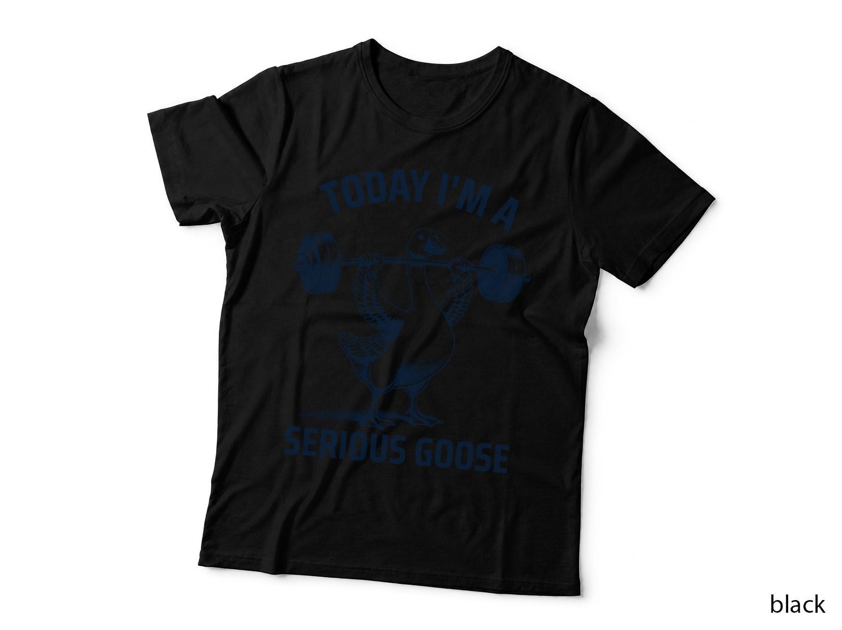 Today I'm a Serious Goose Gym Workout Funny Gift T-Shirt