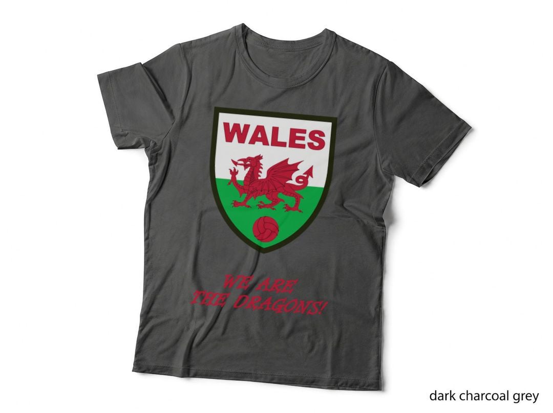 Wales Football Team Soccer Retro Jersey the Dragons Essential T-Shirt