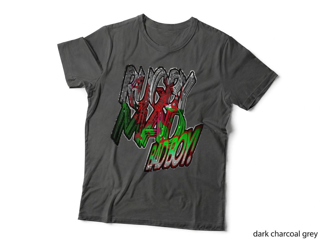 Wales Rugby Mad Bad Boy Classic T-Shirt