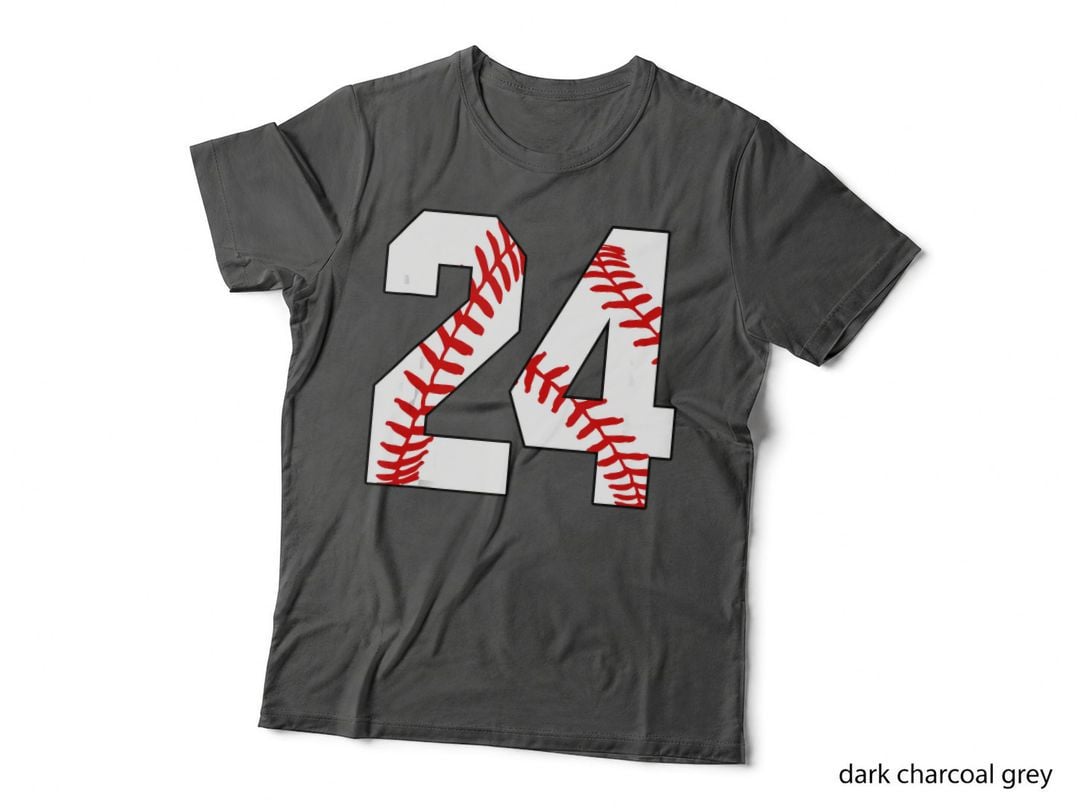 24 Baseball Lover Twenty-Four Player Baseball Mom Jersey T-Shirt