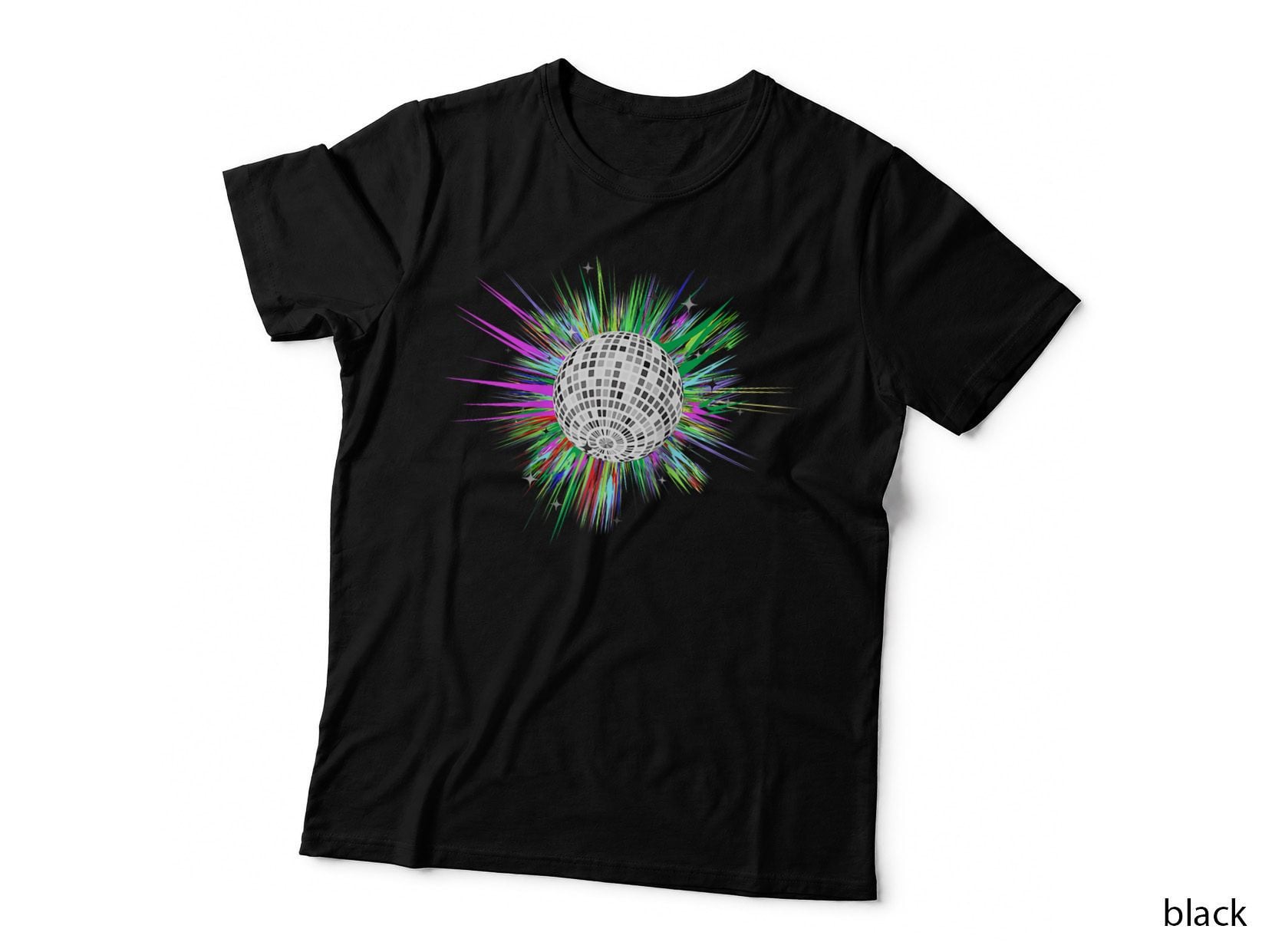 80's and 90's Style Dance Disco Ball Classic T-Shirt