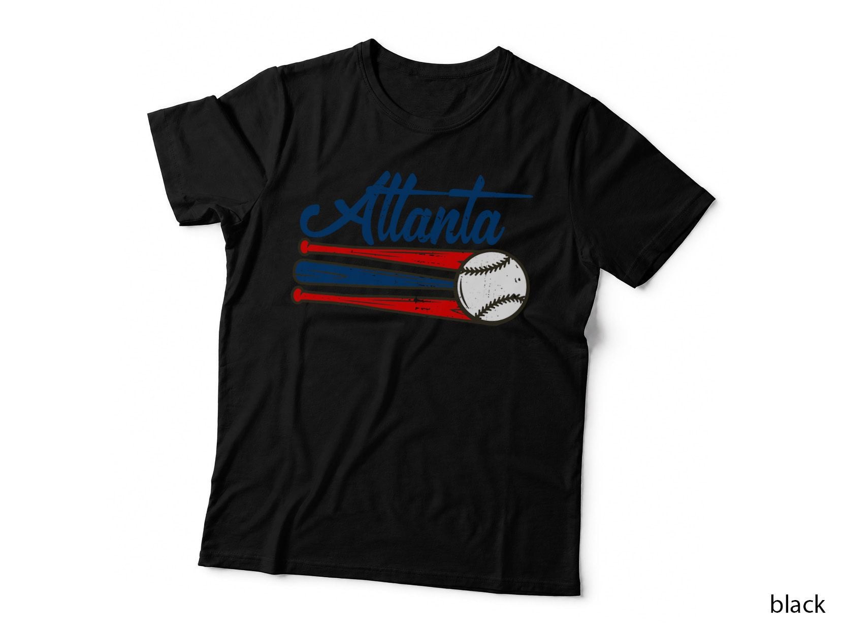 Atlanta Baseball Vintage Distressed Met at Gameday T-Shirt