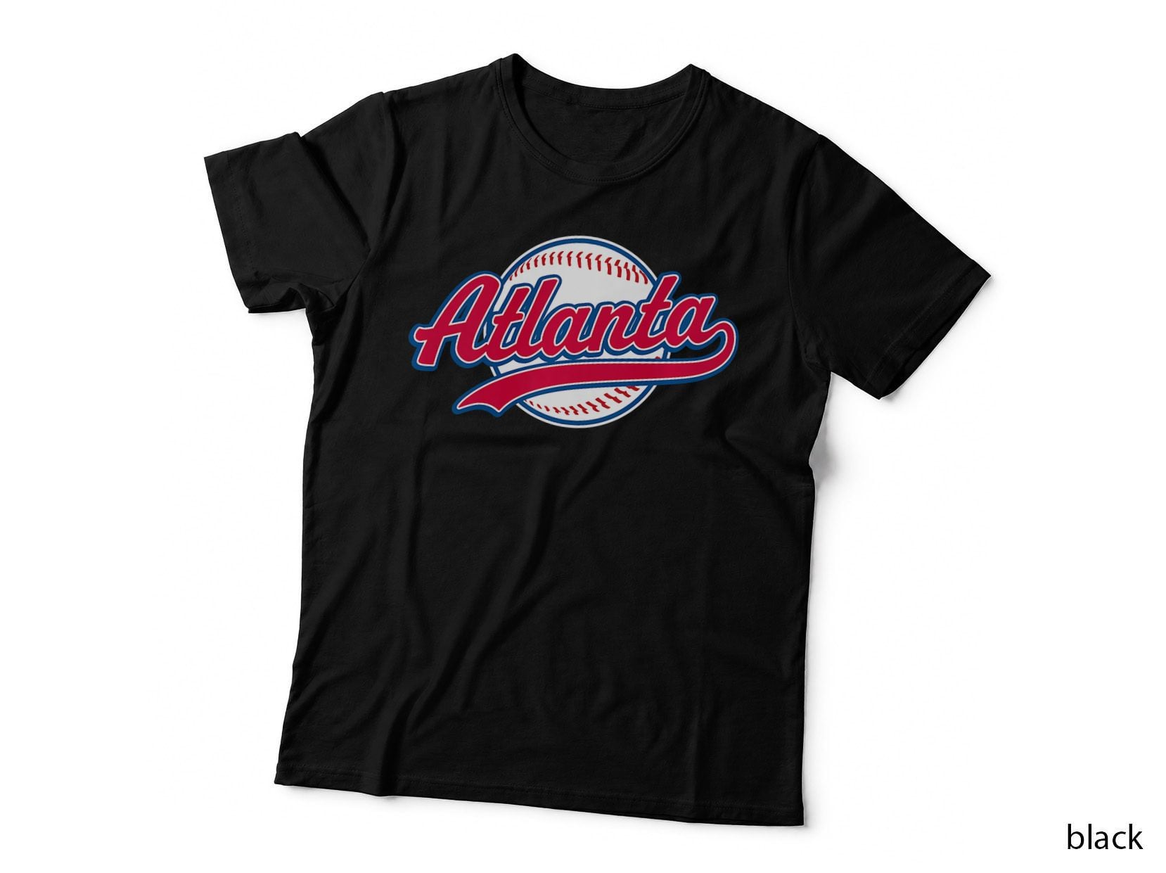 Atlanta Vintage Baseball Throwback Retro Design Sports Gift T-Shirt