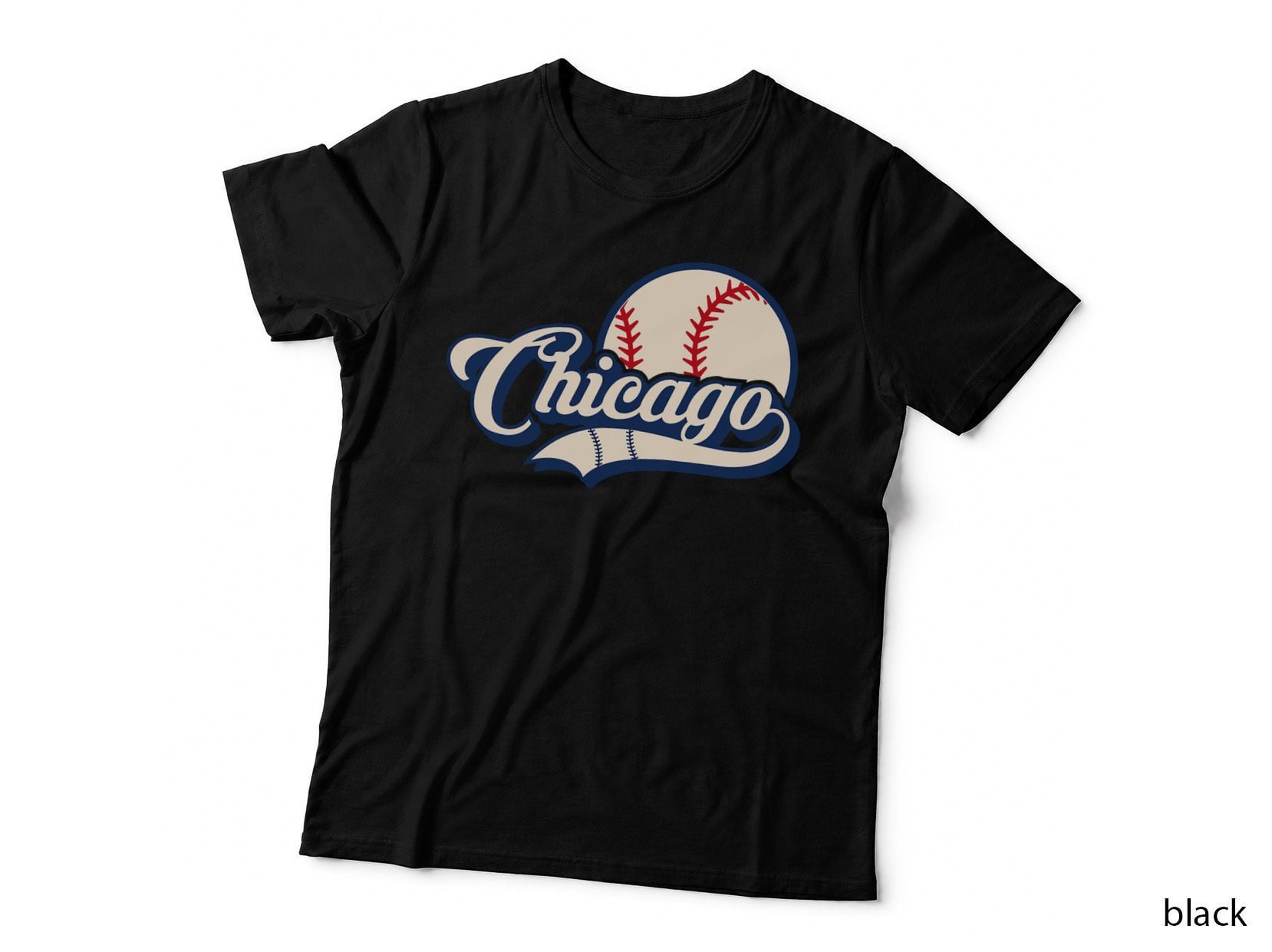 Baseball American Lover Chicago Baseball T-Shirt