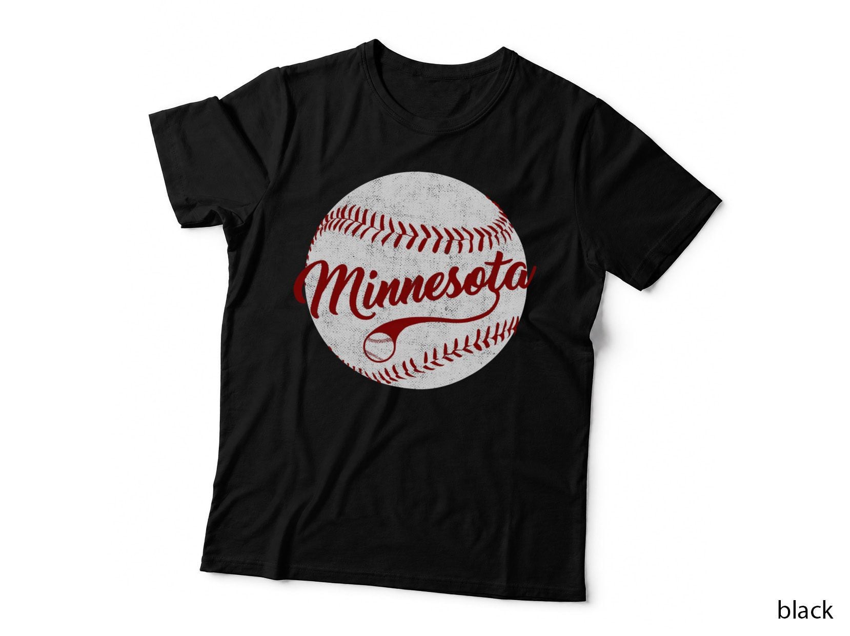 Baseball Minnesota Team Love Baseball National Pastime Men T-Shirt