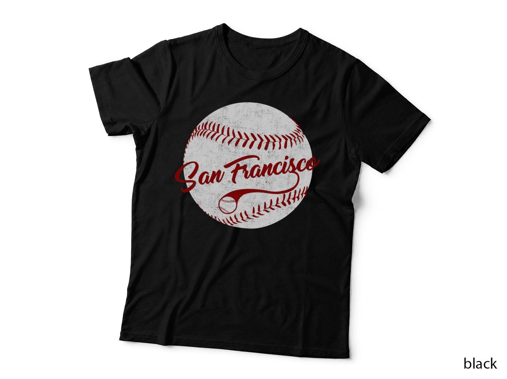 Baseball San Francisco Vintage Giant Ball, National Pastime T-Shirt
